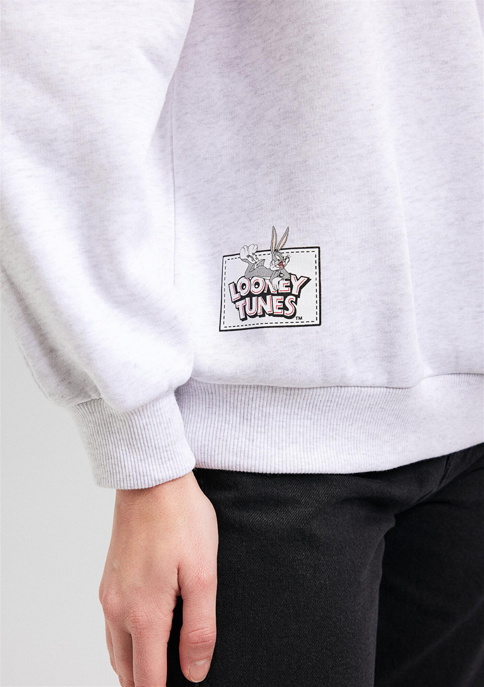 Mavi Bugs Bunny Gri Sweatshirt 1S10105-85438