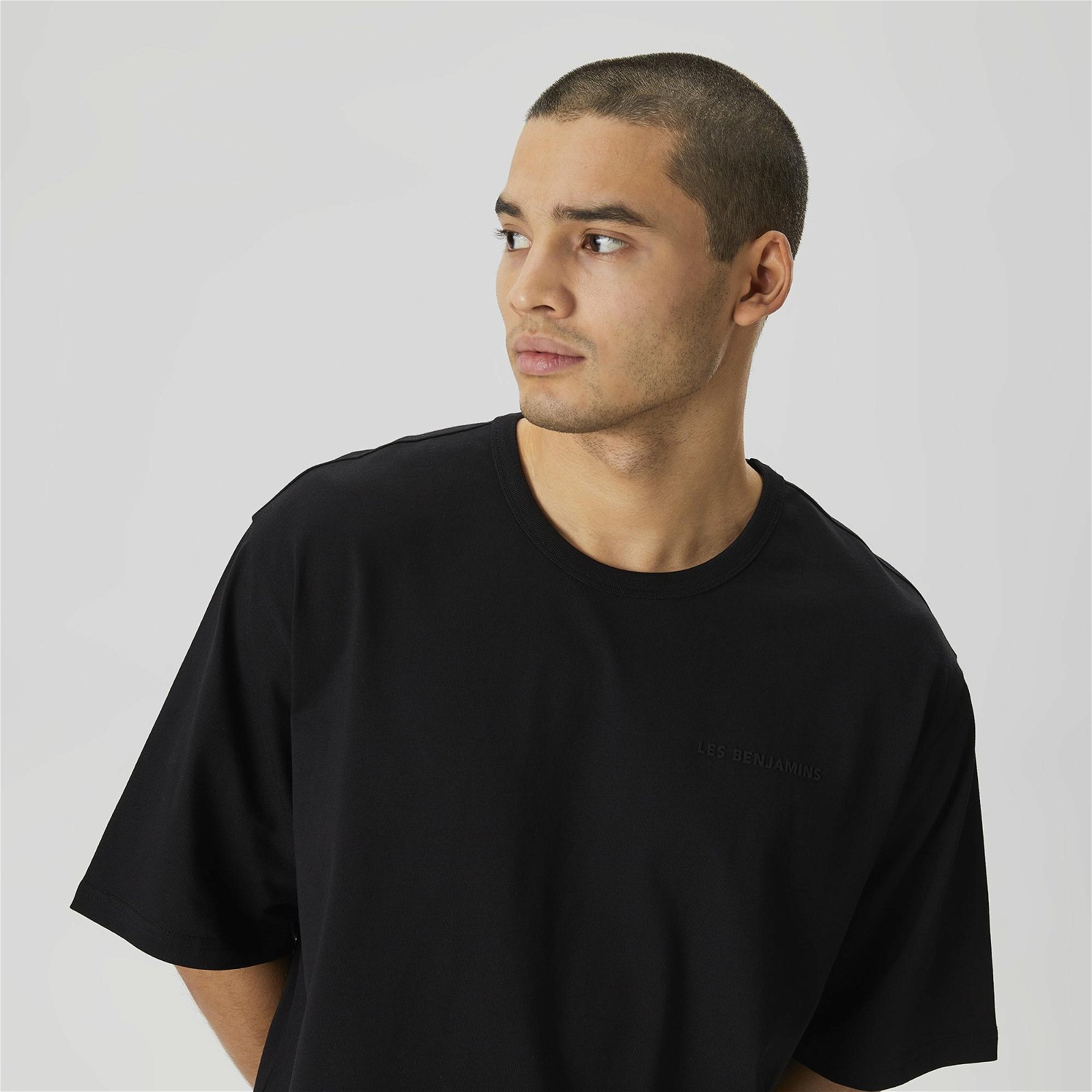 Les Benjamins 408 Unisex Siyah T-Shirt