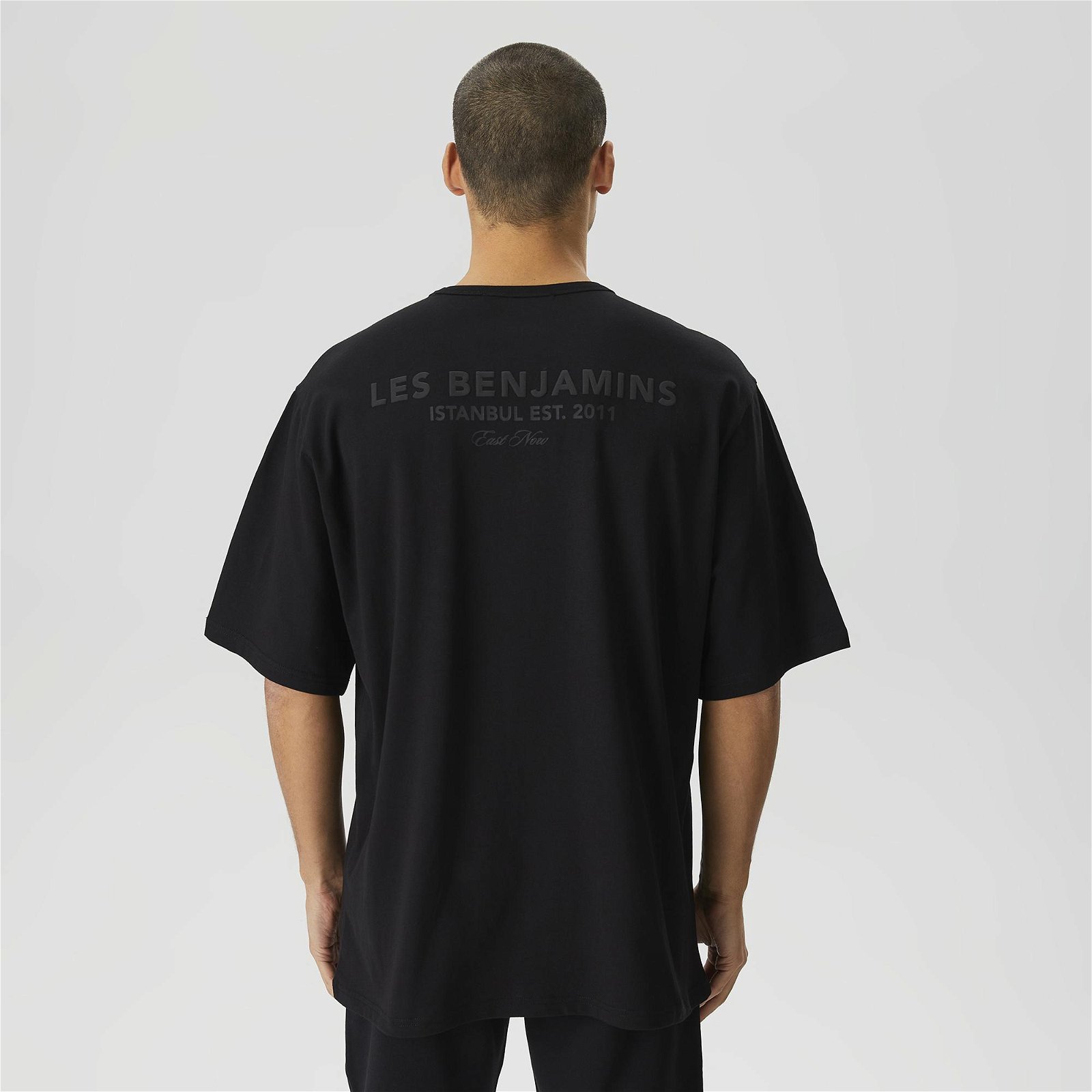 Les Benjamins 408 Unisex Siyah T-Shirt