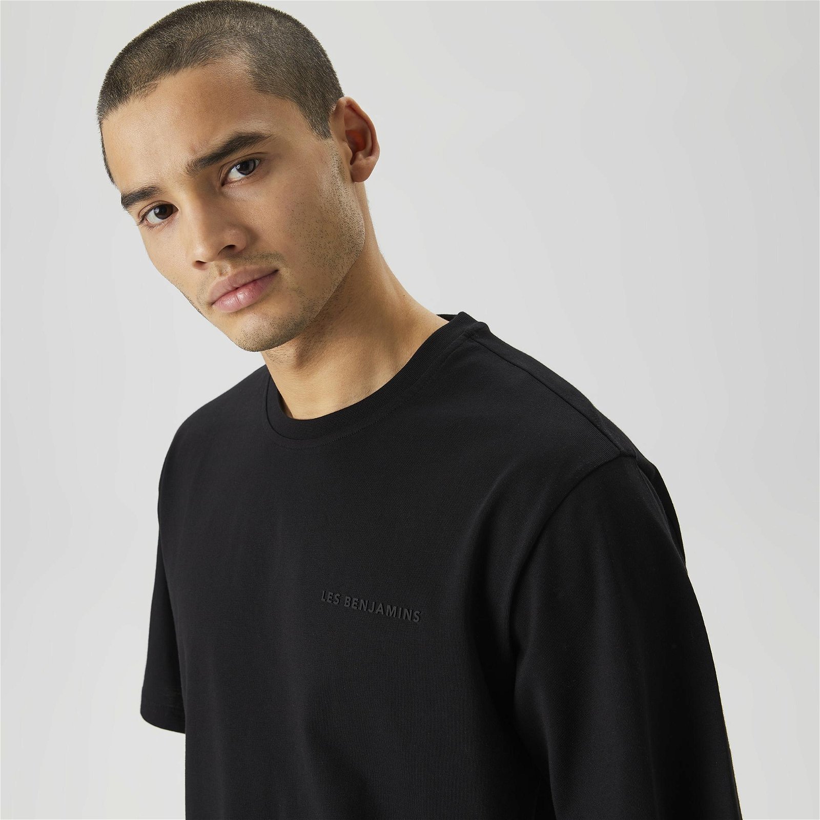 Les Benjamins 404 Unisex Siyah T-Shirt