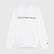 Calvin Klein Jeans New Inst. Logo Çocuk Beyaz Sweatshirt