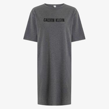  Calvin Klein Intense Power Lounge Kadın Gri Elbise