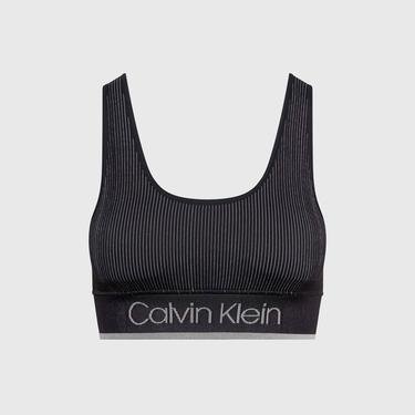  Calvin Klein Sport Ribbed Kadın Siyah Bra