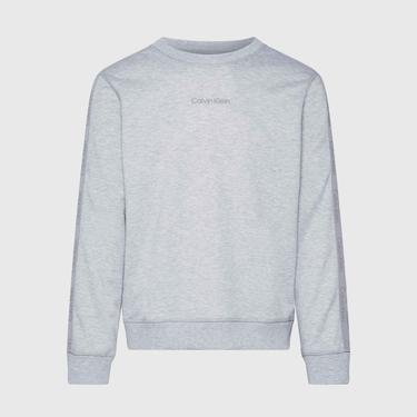  Calvin Klein Essentials Erkek Gri Sweatshirt