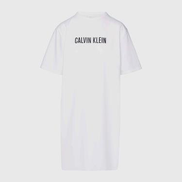  Calvin Klein Intense Power Lounge Kadın Beyaz Elbise