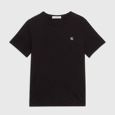  Calvin Klein Jeans Square Badge Çocuk Siyah T-Shirt