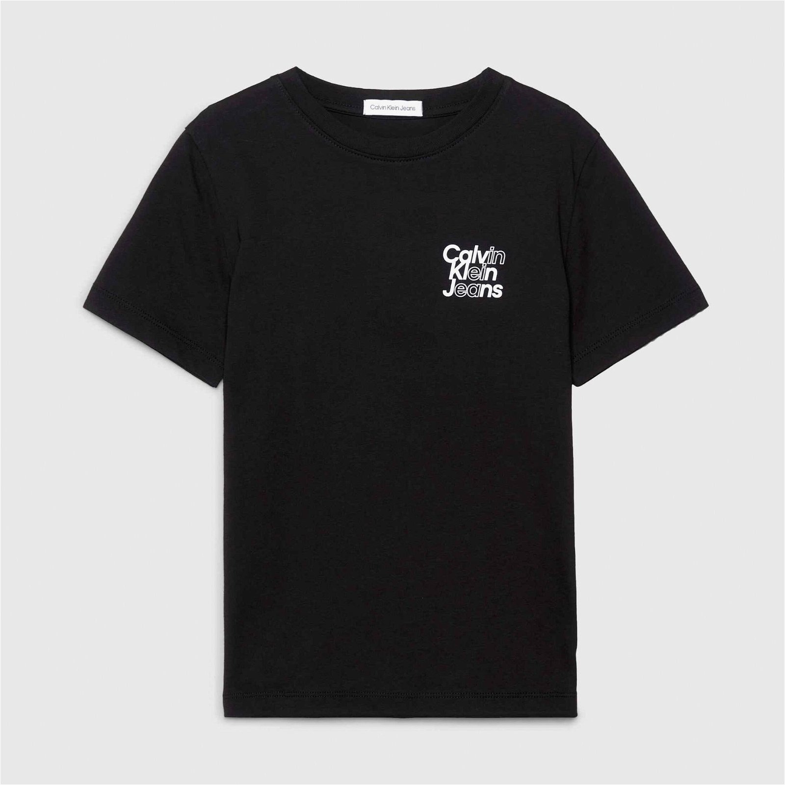 Calvin Klein Jeans Hero Logo Çocuk Siyah T-Shirt