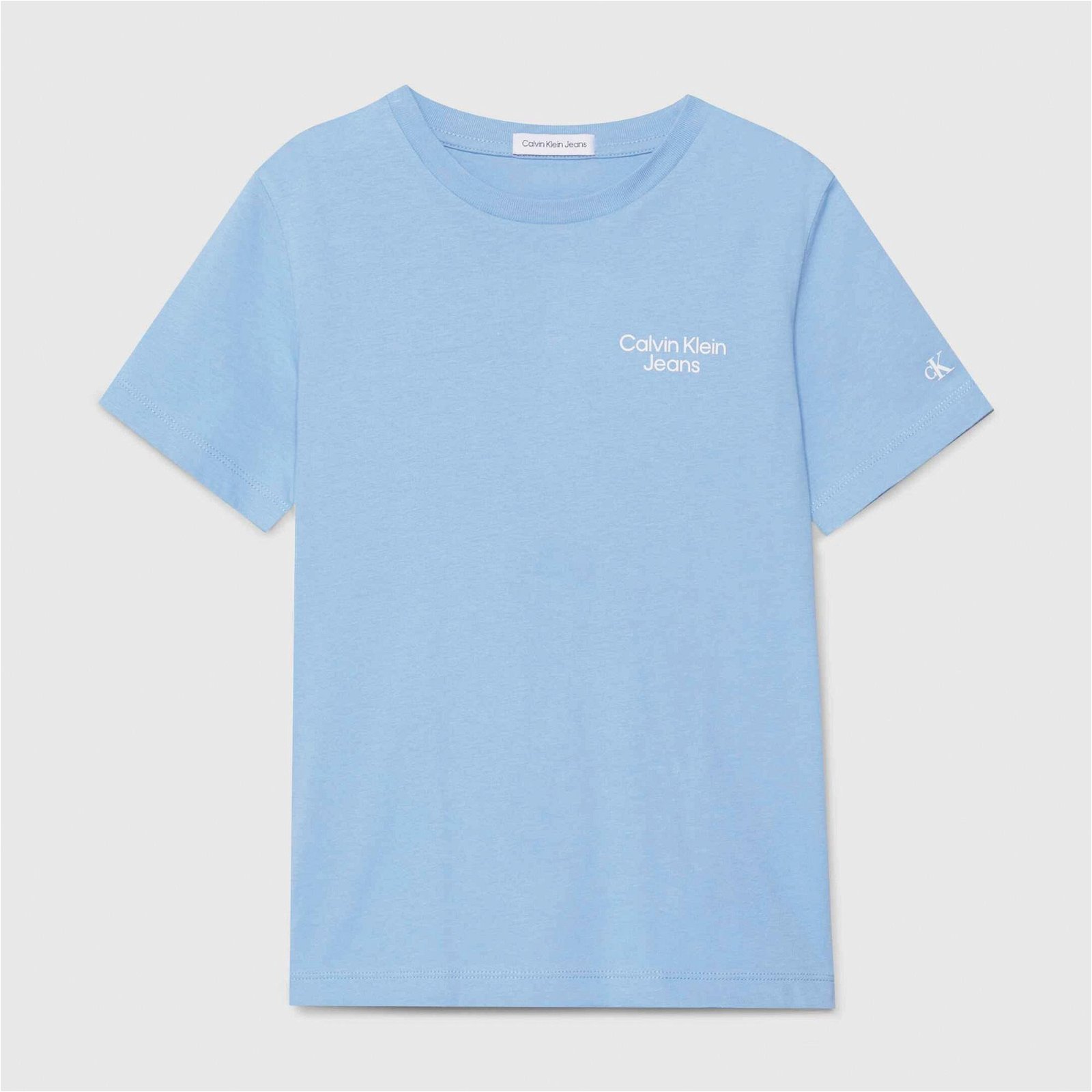 Calvin Klein Jeans Essential Çocuk Mavi T-Shirt