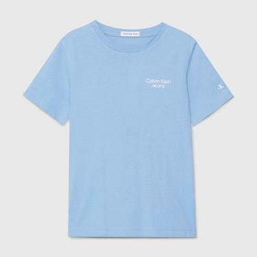  Calvin Klein Jeans Essential Çocuk Mavi T-Shirt