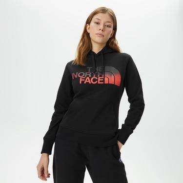  The North Face Standard Hoodie Kadın Siyah Sweatshirt