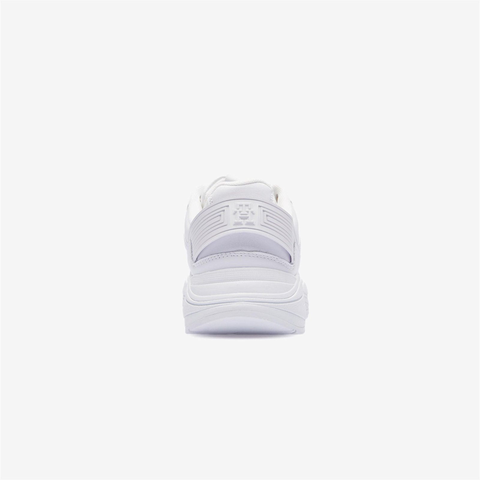 Tommy Hilfiger Tech Heel Runner Kadın Beyaz Sneaker