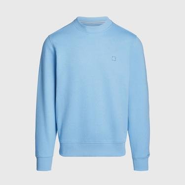  Calvin Klein Jeans Embro Badge Erkek Mavi Sweatshirt