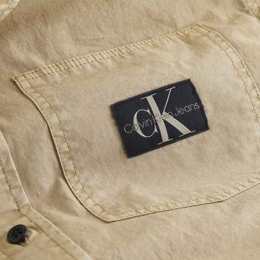  Calvin Klein Jeans Core Essentials Erkek Bej Gömlek
