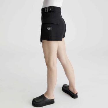  Calvin Klein Jeans Casual Utility Kadın Siyah Şort