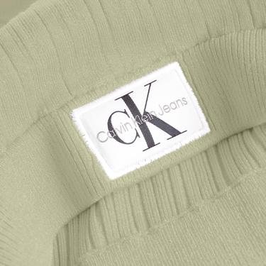  Calvin Klein Jeans Woven Label Kadın Yeşil Bluz