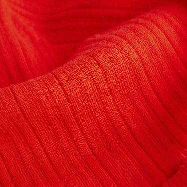  Calvin Klein Jeans Woven Label Kadın Kırmızı Bluz