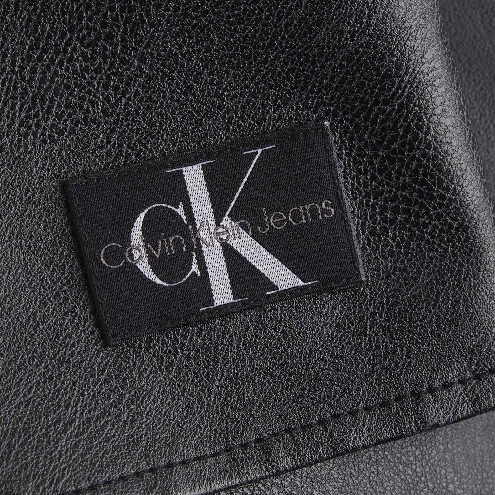 Calvin Klein Jeans Modern Metals Kadın Siyah Gömlek
