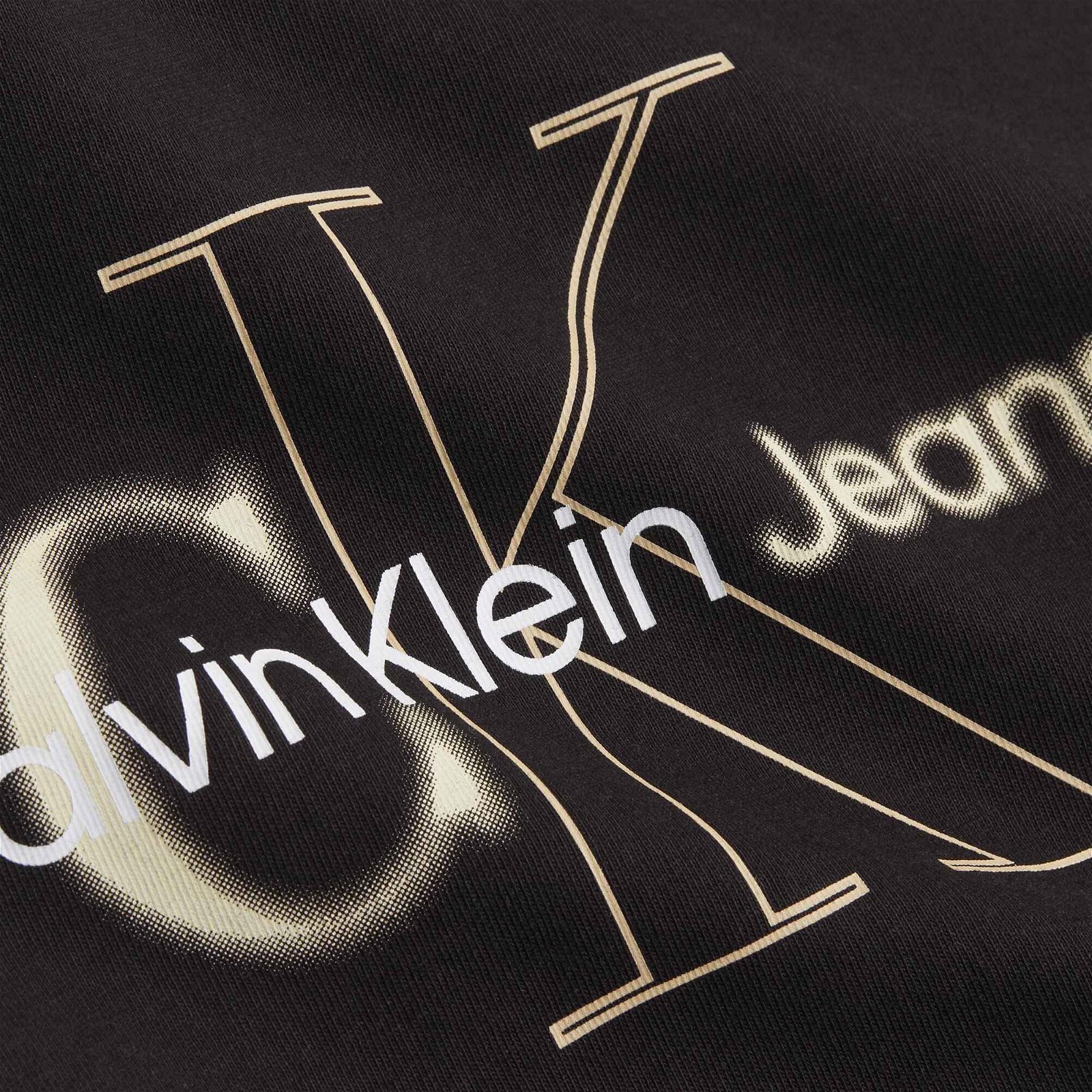 Calvin Klein Jeans Sensory Kadın Siyah T-Shirt