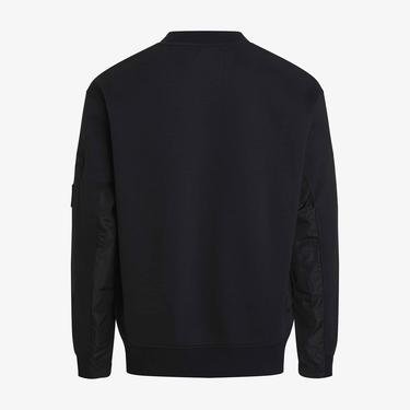 Calvin Klein Erkek Siyah Sweatshirt