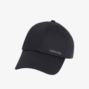  Calvin Klein Metal Lettering Erkek Siyah Şapka