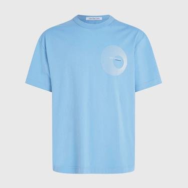  Calvin Klein Jeans Meta Minimal Erkek Mavi T-Shirt