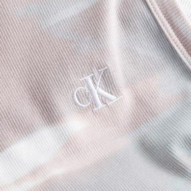  Calvin Klein Jeans Diffused / Meta Glow Kadın Beyaz Bluz