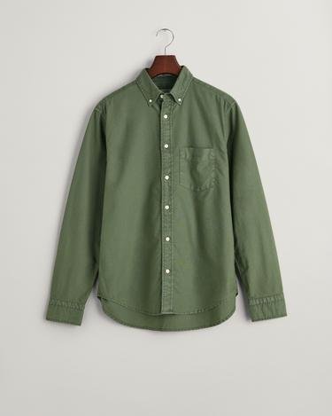  GANT Erkek Yeşil Regular Fit Düğmeli Yaka Oxford Gömlek