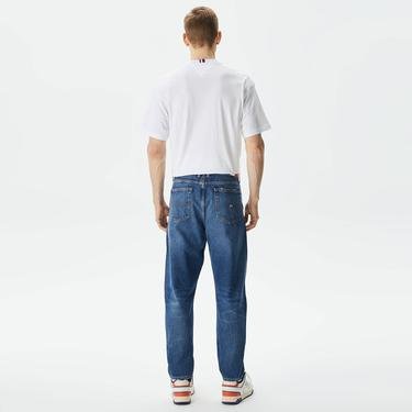  Tommy Jeans Isaac Relaxed Tapered Erkek Mavi Jean
