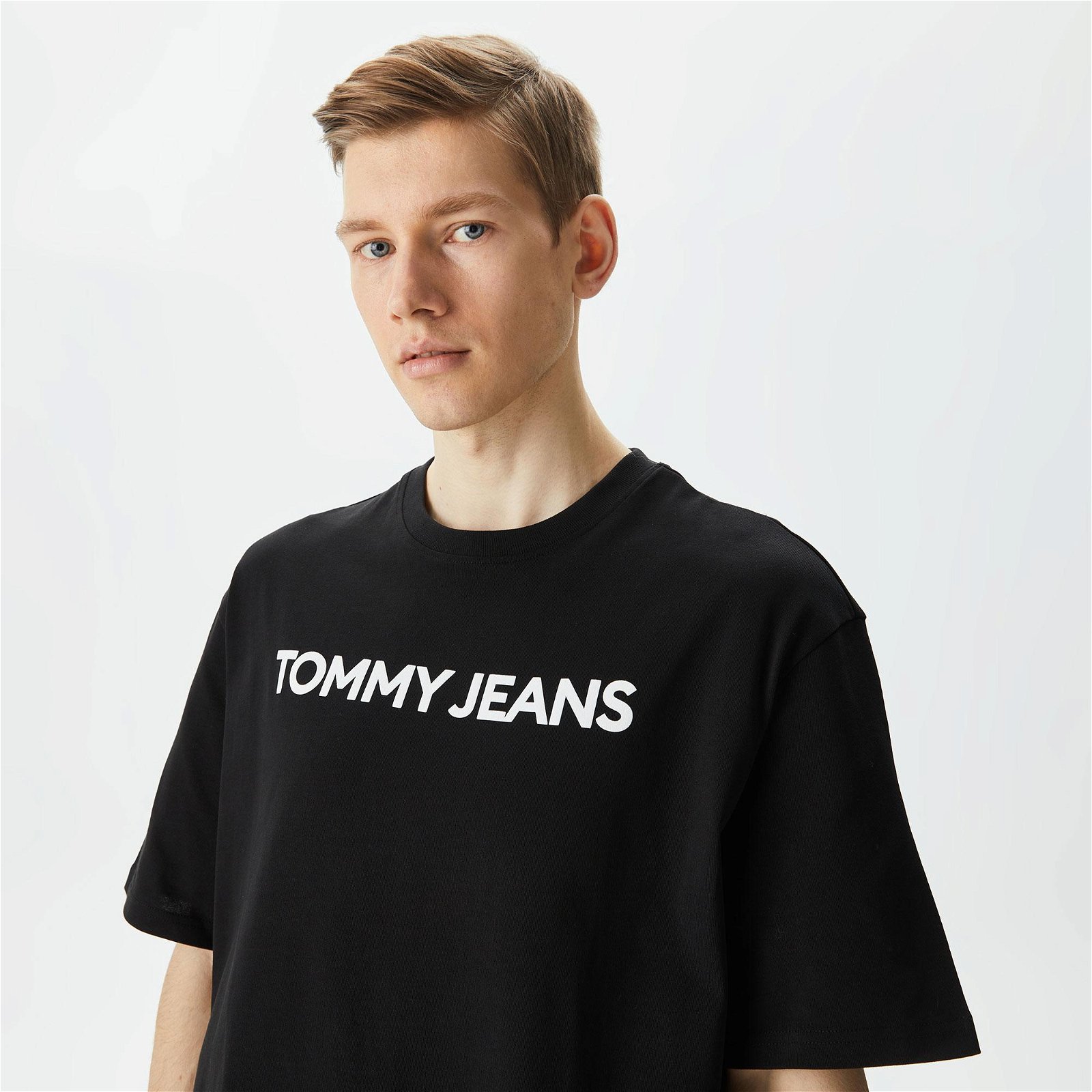 Tommy Jeans Bold Classics Erkek Siyah T-Shirt