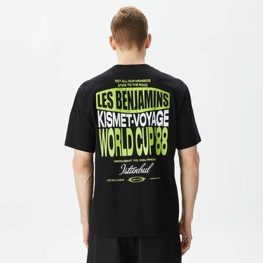  Les Benjamins Kısmet Voyage East to West 708 Erkek Siyah T-Shirt