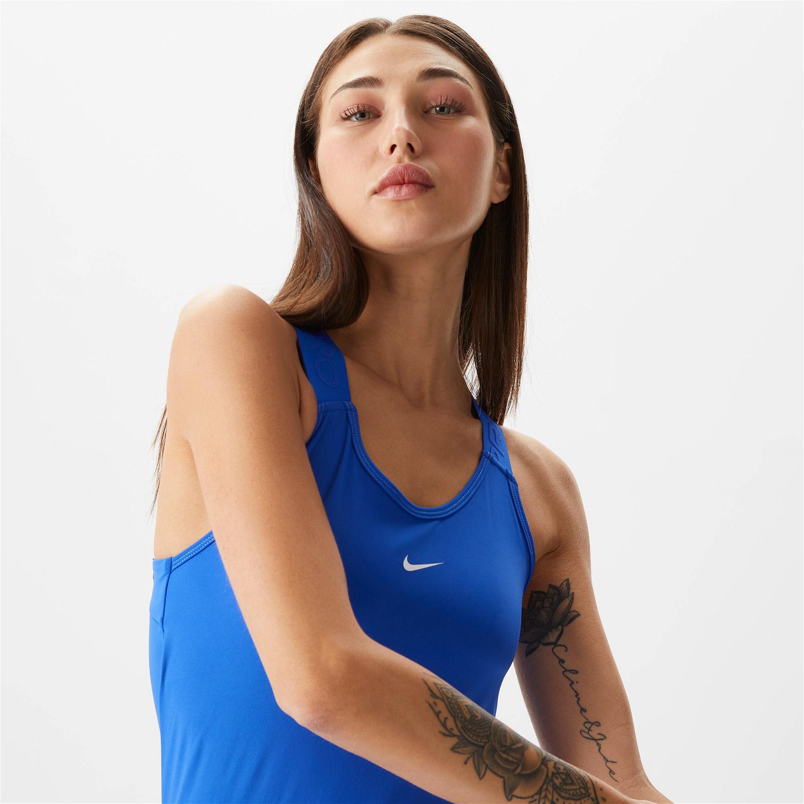Nike Pro Dri-Fit Kadın Mavi Tulum
