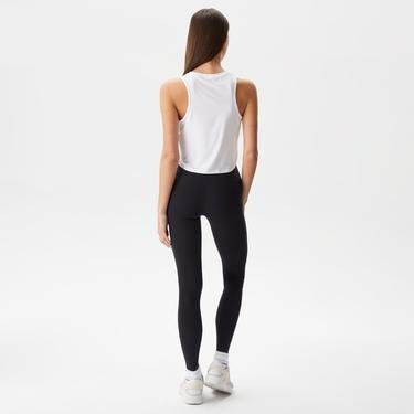  Nike One Classic Dri-Fit Crop Kadın Beyaz Kolsuz T-Shirt