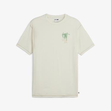  Puma Re:Collection Erkek Krem T-Shirt