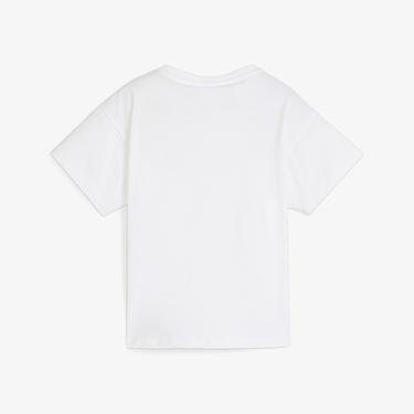  Puma X Trolls Graphic Çocuk Beyaz T-Shirt