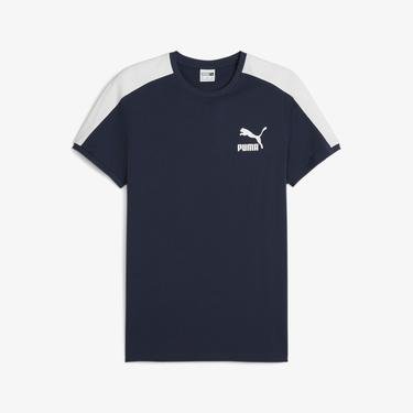  Puma T7 Iconic Erkek Lacivert T-Shirt