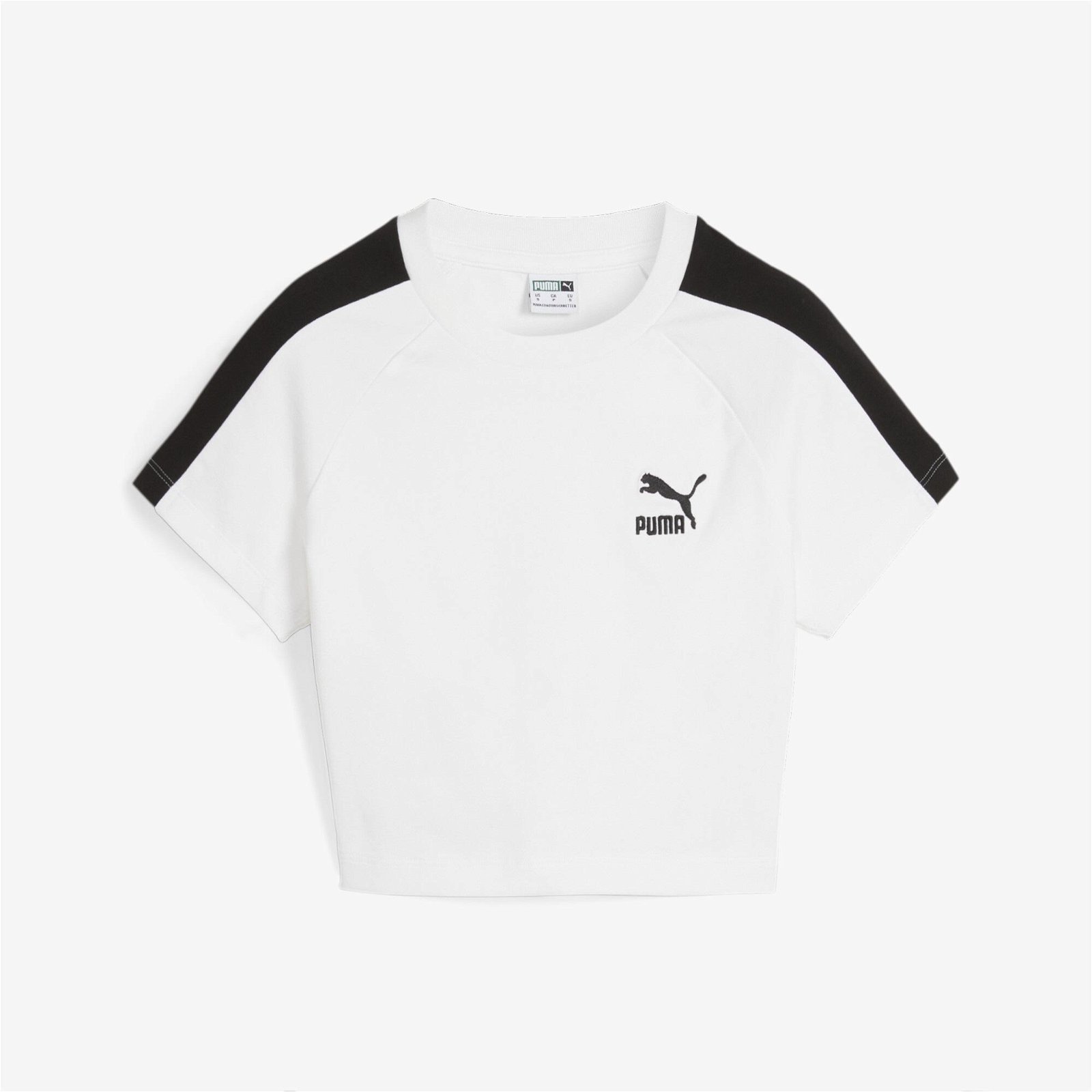 Puma Iconic T7 Baby Kadın Beyaz T-Shirt