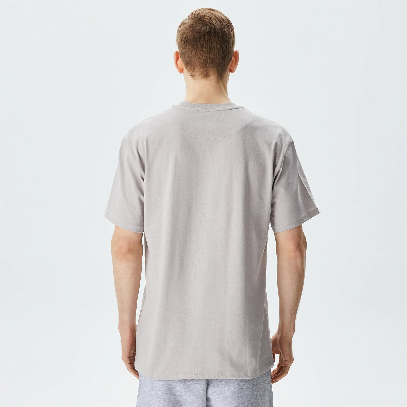 Karl Kani Small Signature Essential Erkek Gri T-Shirt