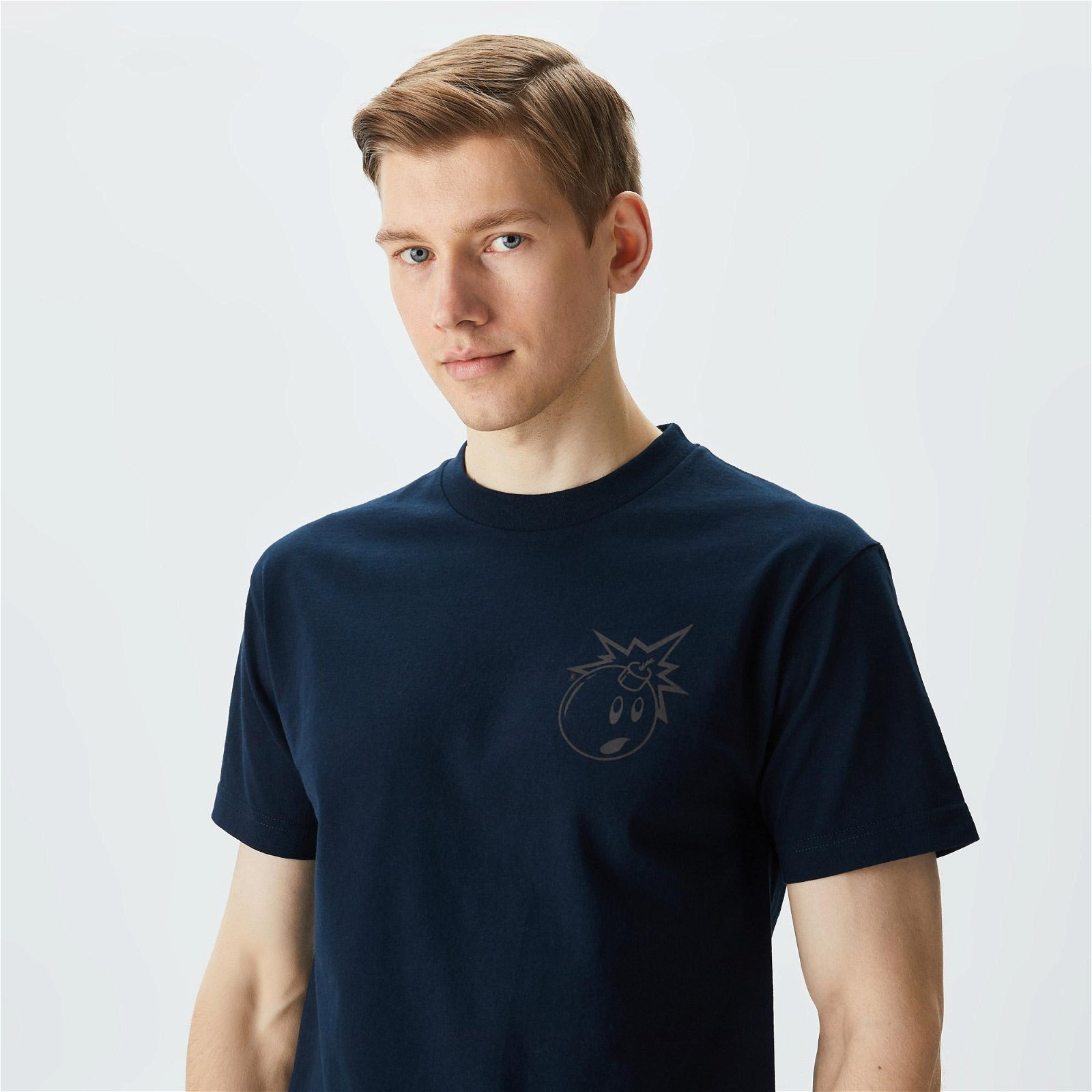 The Hundreds Simple Adam 3M Erkek Lacivert T-Shirt