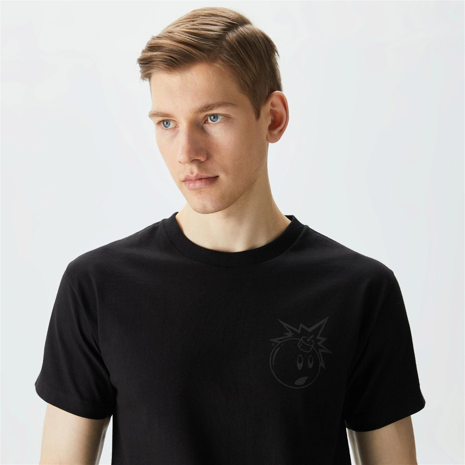 The Hundreds Simple Adam 3M Erkek Siyah T-Shirt