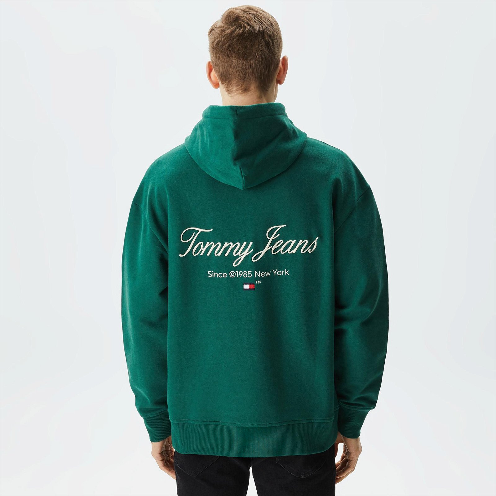 Tommy Hilfiger Erkek Yeşil Sweatshirt