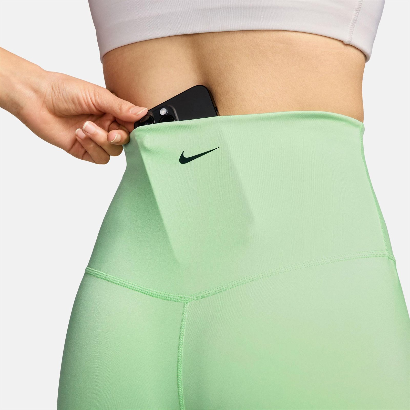 Nike One Dri-Fit High Rise Kadın Yeşil Tayt