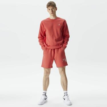  Jordan Essentials Fleece Erkek Kırmızı Sweatshirt