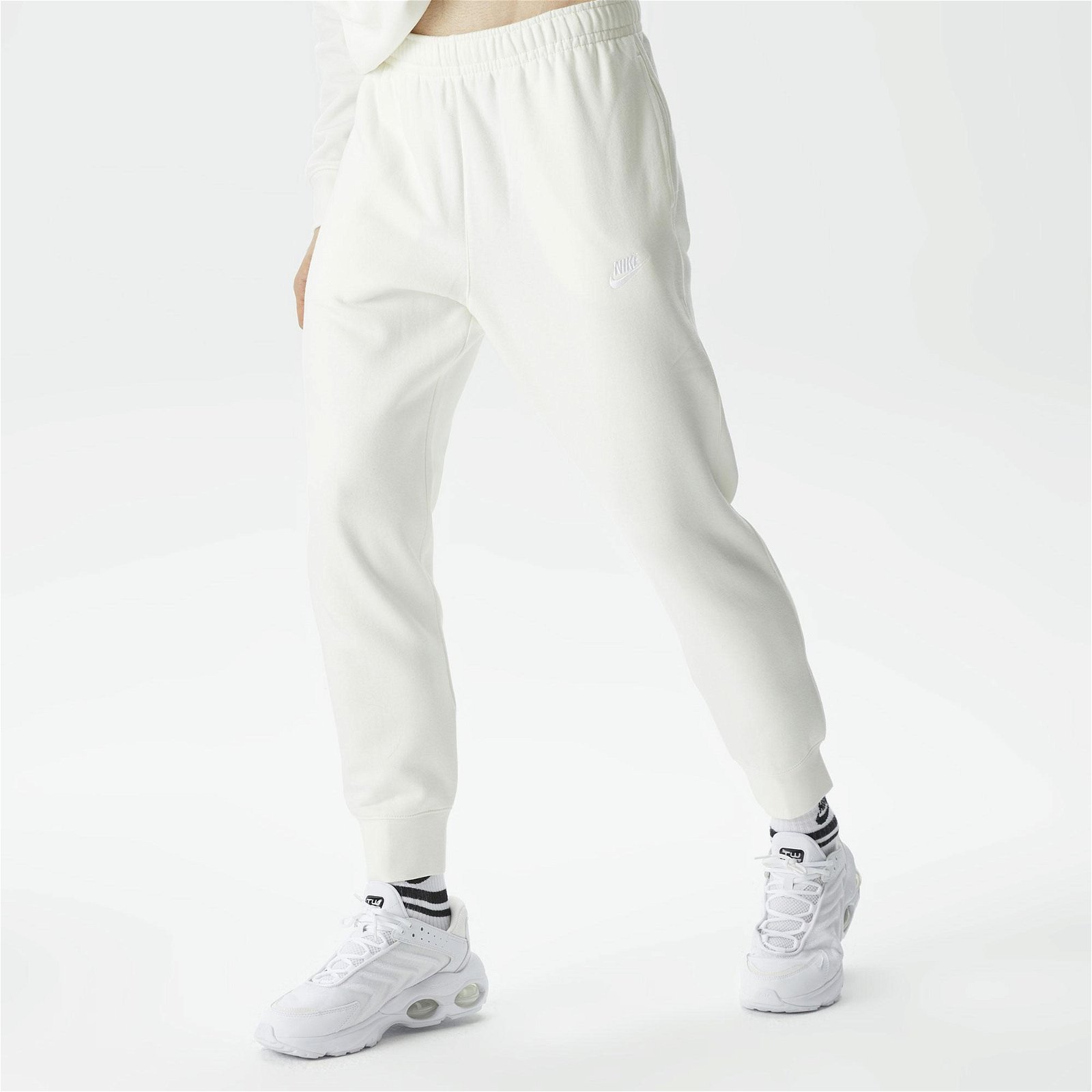 Nike Sportswear Club Fleece Erkek Krem Rengi Eşofman Altı