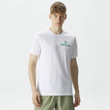  Nike Dri-Fit Erkek Beyaz  T-Shirt