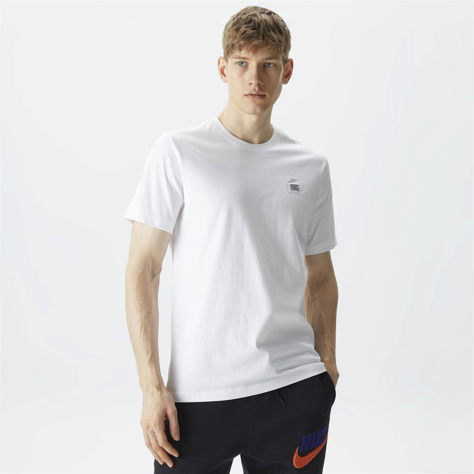 Nike Erkek Beyaz  T-Shirt