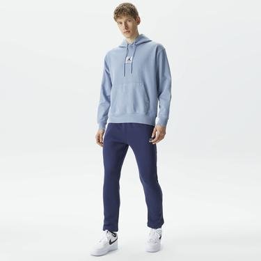  Jordan Essentials Wash Fleece Erkek Mavi Sweatshirt
