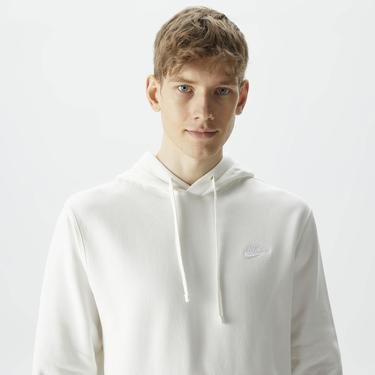  Nike Sportswear Club Fleece Erkek Krem Rengi Sweatshirt