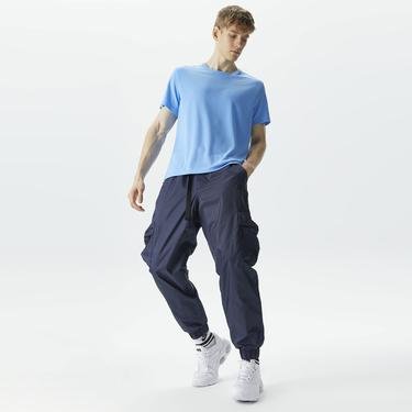  Nike Dri-Fit Miler Erkek Mavi T-Shirt