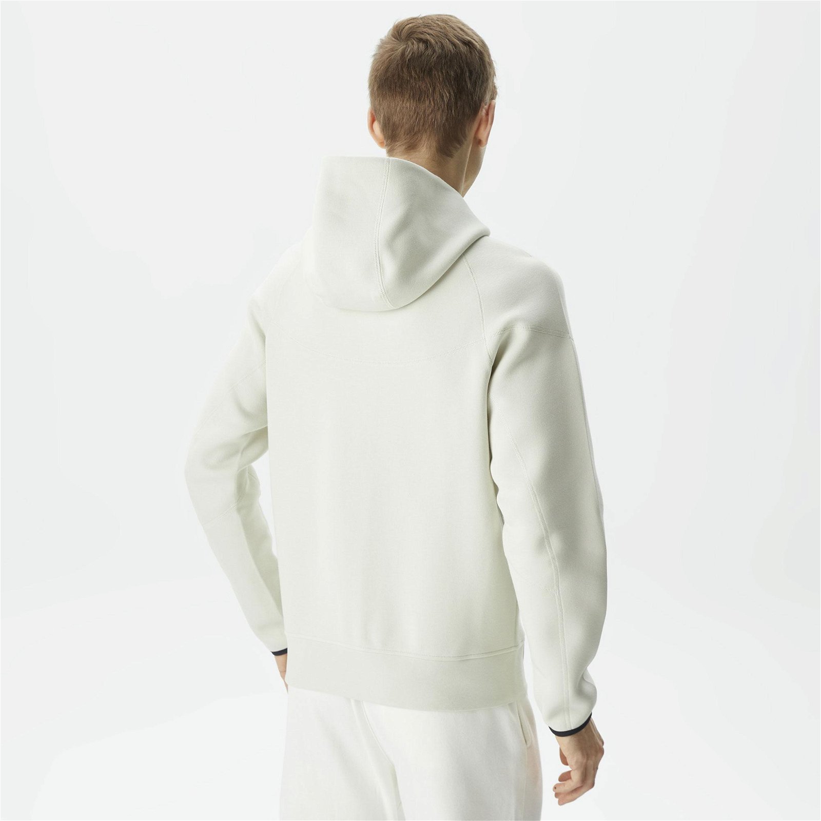 Nike Tech Fleece Erkek Krem Rengi Sweatshirt