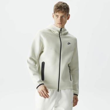  Nike Tech Fleece Erkek Krem Rengi Sweatshirt